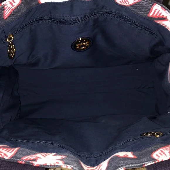 Tory Burch Tote Bag in GUC - Picture 5 of 14